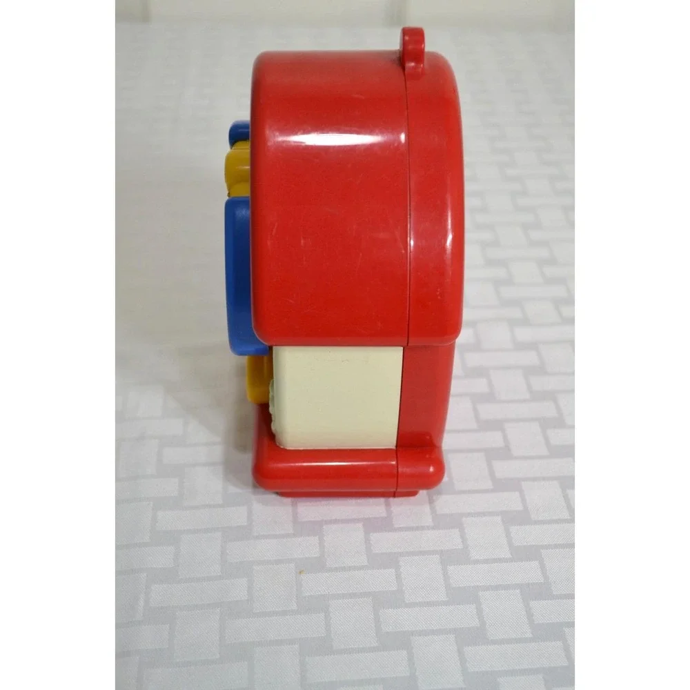 Vintage Fisher Price Kiddicraft Happy Puppy Wind Up Musical Toy #5617 *WORKS*